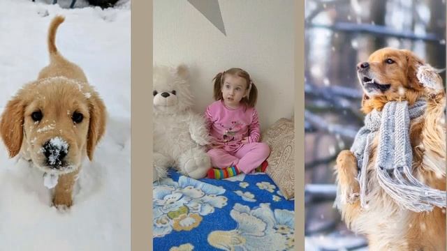 Стихотворение Л. Дьяконова ЩЕНОК И СНЕГ в исполнении Орловой В А смотреть онлайн