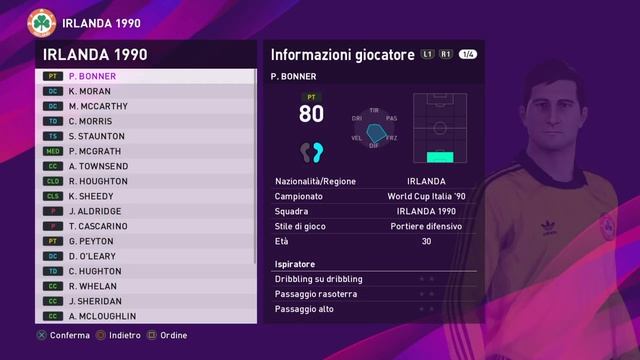 PES 2020 FIFA World Cup Italia '90 Classic Patch by MJ Wizards (PS4) смотреть онлайн
