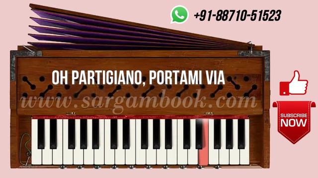 Bella Ciao (Manu Pilas) Harmonium Tutorial - Italian Songs On Harmonium - हारमोनियम सीखें смотреть онлайн