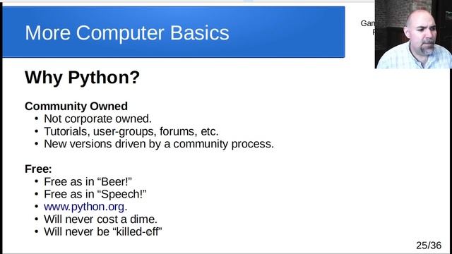 ETGG1801 - Class 2b - Programming Languages and Python смотреть онлайн