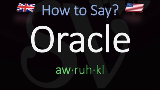 How to Pronounce Oracle? (CORRECTLY) English Pronunciation смотреть онлайн