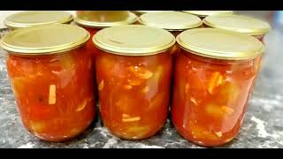 Лечо. Старый бабушкин рецепт, самый вкусный! Лечо на зиму из перца и помидоров. смотреть онлайн