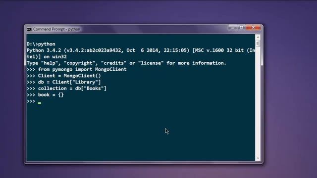 Python MongoDB using PyMongo смотреть онлайн