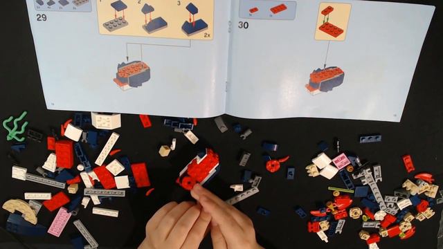 Lego Set 31088 - Deep Sea Creatures - Octopus Build смотреть онлайн