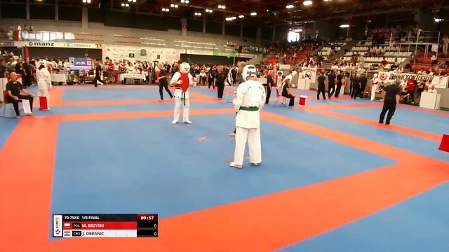 2023 European Karate Championship for Cadets - Tatami 1 смотреть онлайн