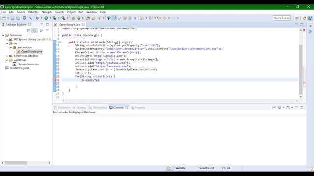 Open Multiple Tabs : Selenium Web Automation and Testing Framework смотреть онлайн