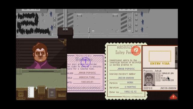 Прохождение Papers, Please - #2 смотреть онлайн