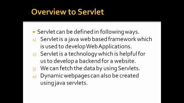 Overview and Prerequisites to Servlet| Servlet Introduction| What are Servlets! смотреть онлайн
