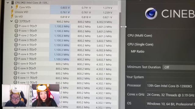 インテルCore i9-13900KSでOCチャレンジ！大うちの子丸の挑戦【デジデジ90】 смотреть онлайн