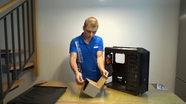 Распаковка корпуса для ПК Aerocool XPredator X1 и не большой обзор. Unboxing смотреть онлайн