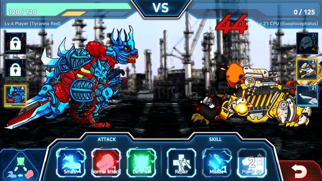 Online Battle - Dino Robot Battlefield | Eftsei Gaming смотреть онлайн