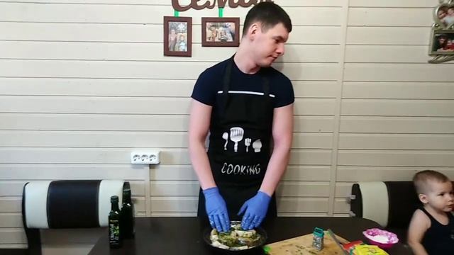 Рыба на мангале. Стейк трески на углях. Быстро и просто. смотреть онлайн