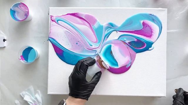 Fluid art на медиуме ФАО смотреть онлайн