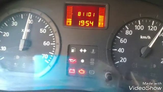 Как посмотреть точный остаток топлива на Рено Логан смотреть онлайн