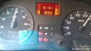 Как посмотреть точный остаток топлива на Рено Логан