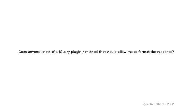 jQuery : JSON formatter lib смотреть онлайн