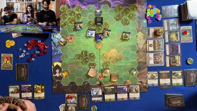 Играем в Ascension Tactics: Miniatures Deckbuilding Game! Без Miniatures, но все равно весело!