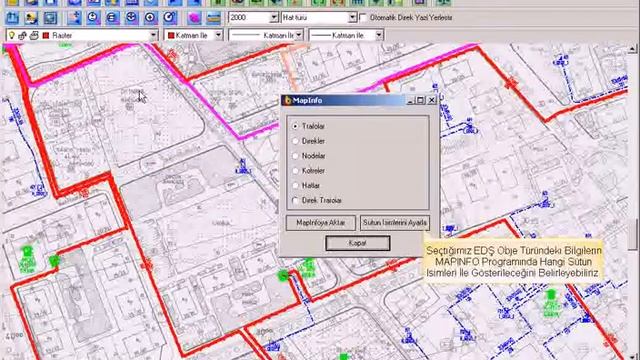 17 binfoGIS EDŞ MapInfo Import & Export смотреть онлайн