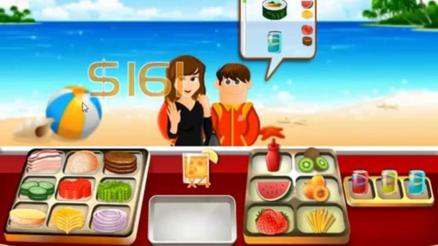 Cooking Beach Restaurant Game смотреть онлайн