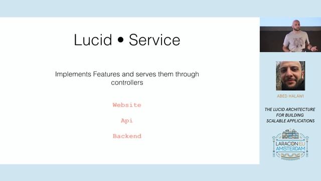 Abed Halawi - The lucid architecture for building scalable applications - Laracon EU 2016 смотреть онлайн