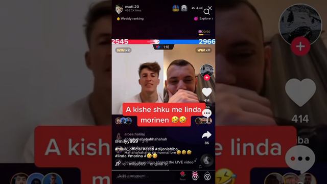 Esati shpreh pelqim per Linda Morinen😂😂 смотреть онлайн