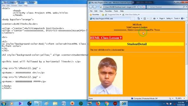 Add Horizontal line in html - Lesson 9 смотреть онлайн