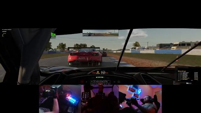 SIMRACING-SEBRING-IRACING-FERRARI 488 EVO CHALLENGE-FIXED SETUP смотреть онлайн