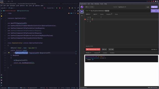 Nouveauté Symfony 6.3 : MapRequestPayload смотреть онлайн