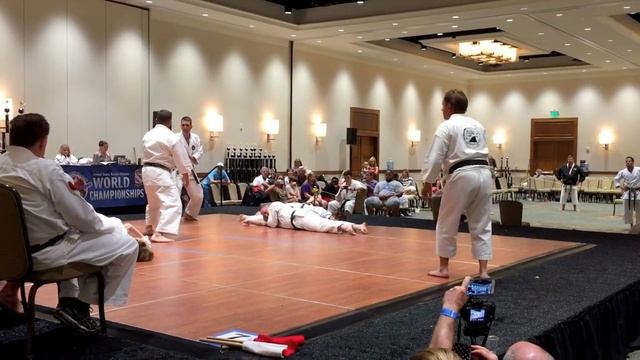 USKA World Championships 2016 - Drake Sass Kata Bunkai смотреть онлайн