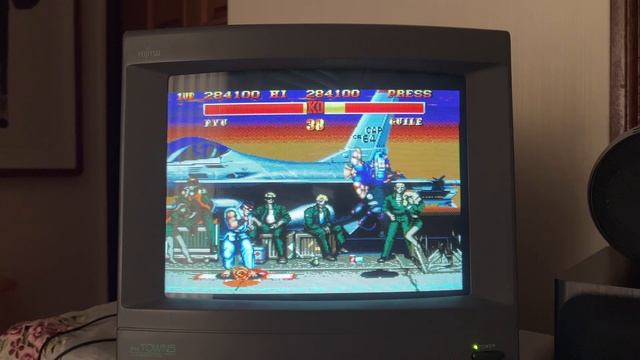 Street fighter2(sega genesis, crt tv) смотреть онлайн