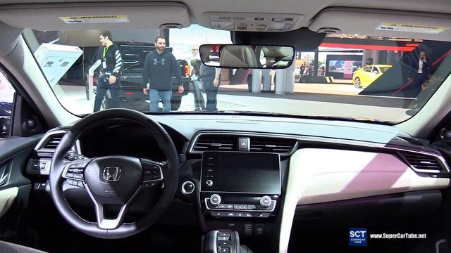 2019 Honda Insight Touring Hybrid - Exterior and Interior Walkaround - 2018 New York Auto Show смотреть онлайн