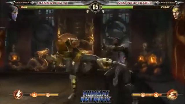 Insuperable (Human Cyrax) vs Gamma-is-Back (Rain) смотреть онлайн