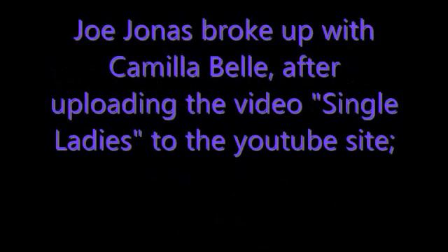Have Joe Jonas and Camilla Belle Broken Up? смотреть онлайн