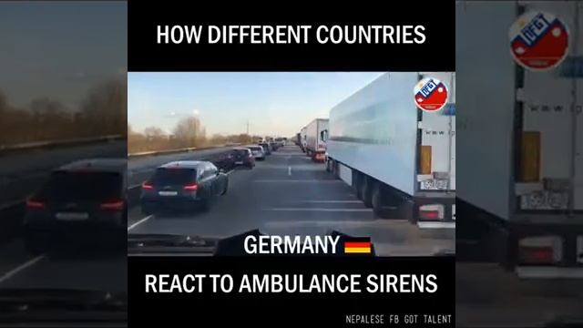 How different country react while ambulance sirens смотреть онлайн