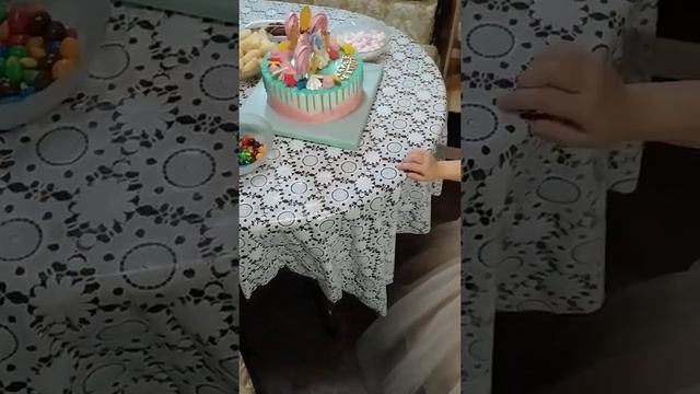 день рождения! Алисе 4 года! торт с единорогом смотреть онлайн