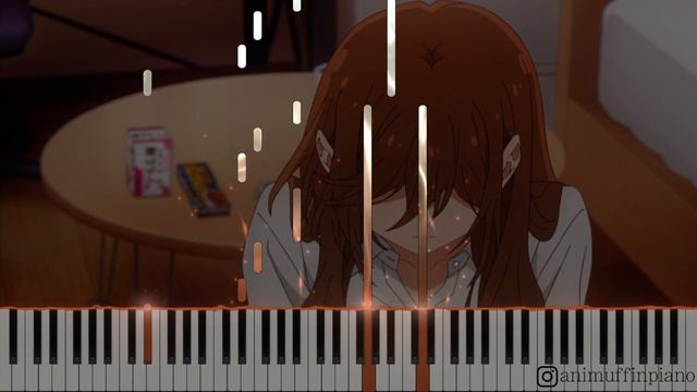 Horimiya Episode 4 OST - Please Don't Go [Piano Tutorial + sheet] смотреть онлайн