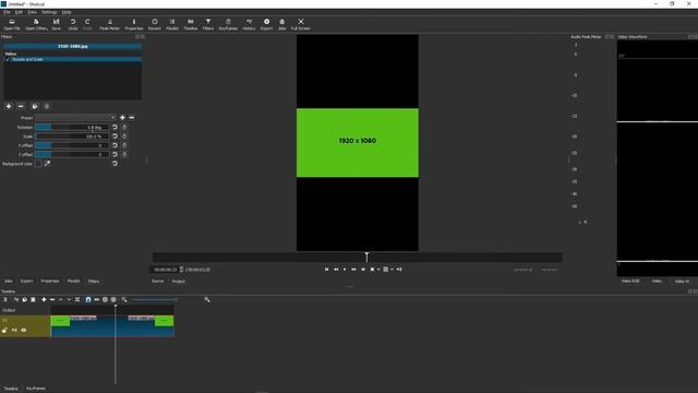 How To Rotate Landscape Video To Portrait On Shotcut For Use On Instagram Stories, Reels And Tiktok