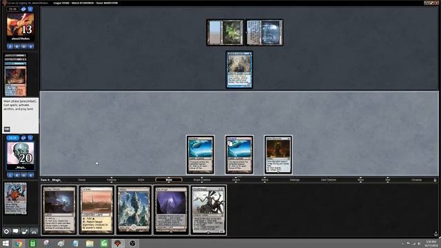 GPG Magic the Gathering Competitive Legacy Eldrazi Post League #1 смотреть онлайн