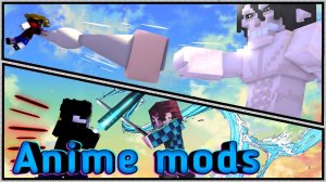 Самые лучшие аниме моды на Майнкрафт пе! Топ 10 лучших модов по аниме для мобильного Майнкрафта!