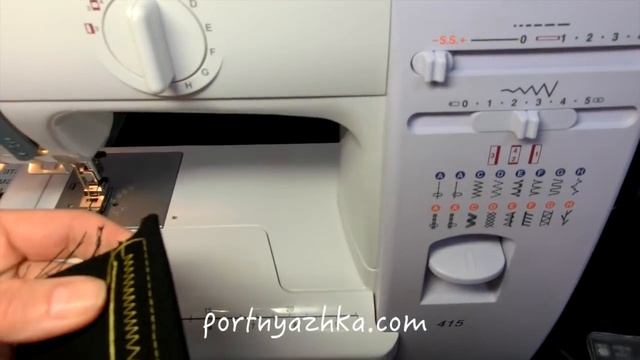 Обзор швейной машины JANOME 5515 (415) смотреть онлайн