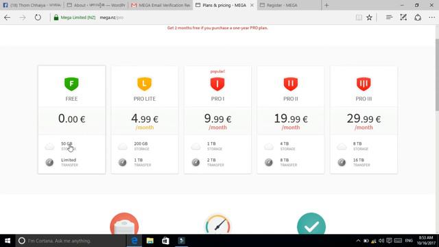 How to Make a MEGA Account 2017 FREE 50GB storage смотреть онлайн