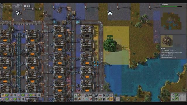 Факторио прохождение с модами Серия 22 || Очистка Воздуха смотреть онлайн