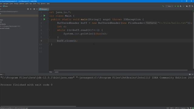 Язык программирования Java - урок №42 (Буфферизация потоков BufferedReader и BufferedWriter) смотреть онлайн