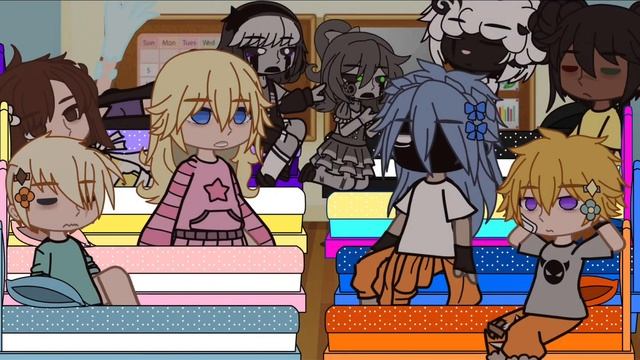 Fandoms Meet Each Other[]part 1/3[]South Park,Sallyface,Mario,Fnaf,and More![]