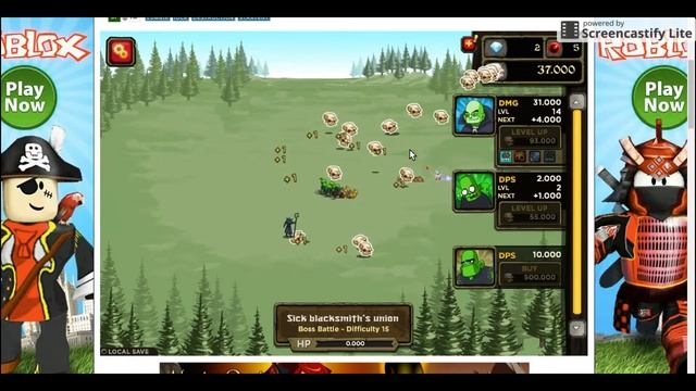 ZOMBIDLE GAMEPLAY WALKTHROUGH #1 - SMASHING THE ZONES смотреть онлайн