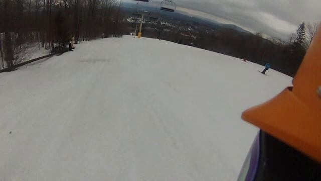 02/05/19 The Big Man skiing Elan Wingman 86Cti in the Kitchen. смотреть онлайн