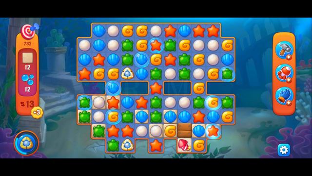 Fishdom - Puzzle Games | RKM Gaming | Aquarium Games | Fish Games | Level - 732 смотреть онлайн