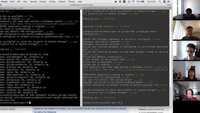 Geo planned failover demo on a single node смотреть онлайн