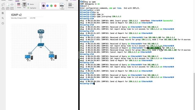 Multicast: IGMP Protocol version 1, 2 &3 смотреть онлайн