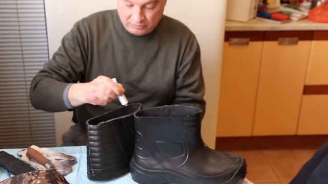 Сапоги ЭВА ремонт смотреть онлайн